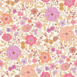a flowery pattern with many different colors