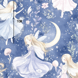 a drawing of a girl with long blonde hair