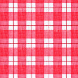 a repeating pattern of red and white checkered squares, creating a visually striking and textured design.