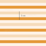 a yellow and white striped wall with the width of two meters