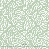 a green and white background with white lines