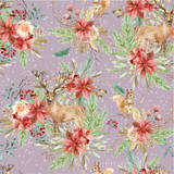 Christmas animals Lilac (Pre Order 22- 30 Oct)