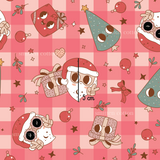 Red Gingham Santa (Pre Order 22- 30 Oct)