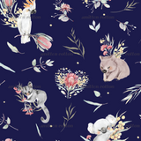 Aussie Animals Navy (Pre Order 22- 30 Oct)