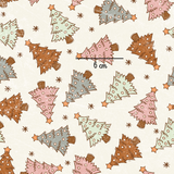 Muted Christmas Trees (Pre Order 22- 30 Oct)