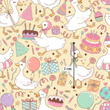 a very cute looking pattern with a lot of different things on it