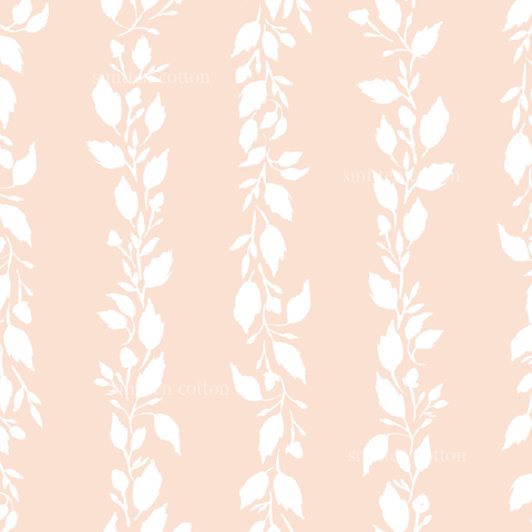 Blush Leaves- French Terry Retail