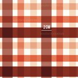 a red and white plaid pattern with the word 2cm