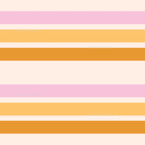 an orange and pink striped background