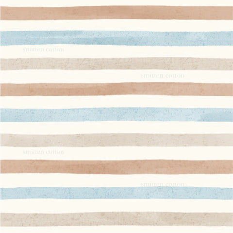 a beige and blue striped background