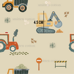 a wallpaper with a tractor and a tractor on it