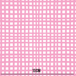 a pink background with a grid pattern