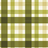 a green and white plaid pattern