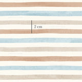 the width of a striped wallpaper