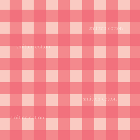 Red Gingham- Cotton Woven Retail