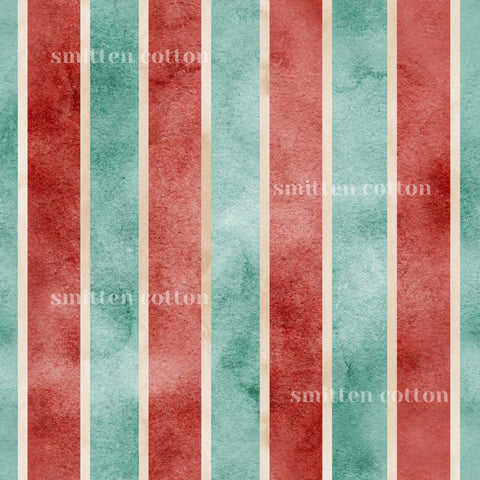 a repeating pattern of red and green vertical stripes.