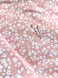 Flower Field Blush - Cotton Lycra Retail