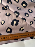 Mauve Leopard- Cotton Poplin Sample