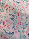 Narwhal - Cotton Lycra Sample