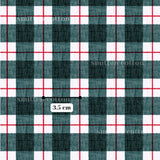 a repeating pattern of red and white checkered squares, with a small text box indicating the size of the pattern in centimeters.