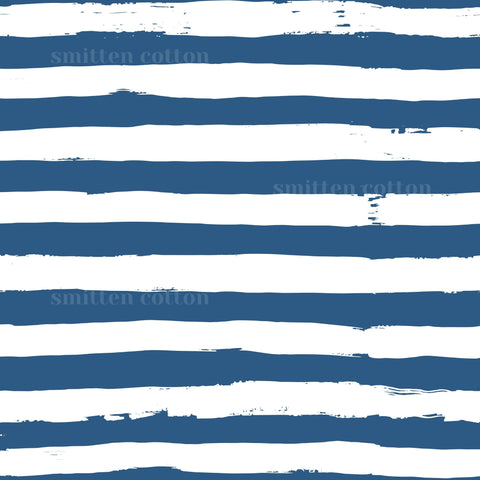 a repeating pattern of blue and white horizontal stripes.