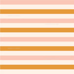 a pink and orange striped pattern with a white background