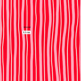 a repeating pattern of red and pink vertical stripes, with a small white text box in the center that reads "1.5 cm".