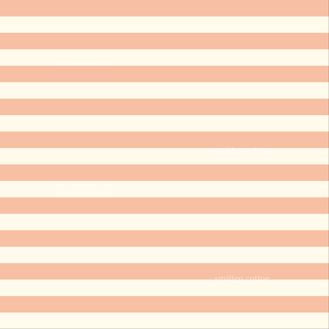 Peach Stripes (Pre Order 21- 30 April)