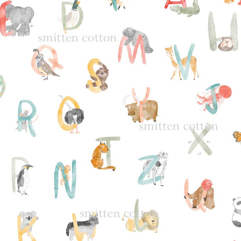 Alphabet animals (Pre Order 10- 18 Oct)