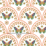 a picture of a pattern with a butterfly on it