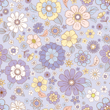 Chloe Lavender- Cotton Lycra Retail