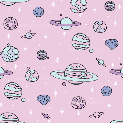 Galaxy Doodle Pink (Pre Order 10- 18 Oct)