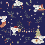 Koala Christmas Navy (Pre Order 10- 18 Oct)