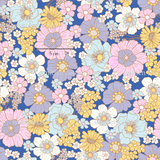 Milly Blue- 1M Cotton Lycra Retail