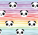 Rainbow Panda (Pre Order 12- 20 Feb)