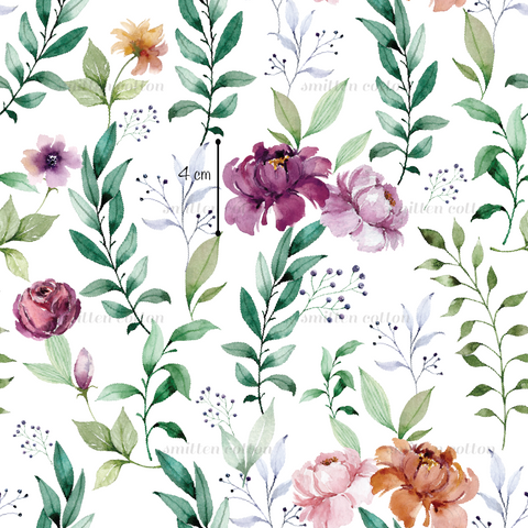 Fleur Vines- Cotton Woven Retail