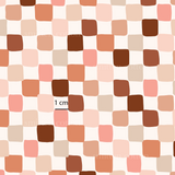 a square pattern with a small amount of squares on it