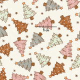 Muted Christmas Trees (Pre Order 12- 20 Feb)