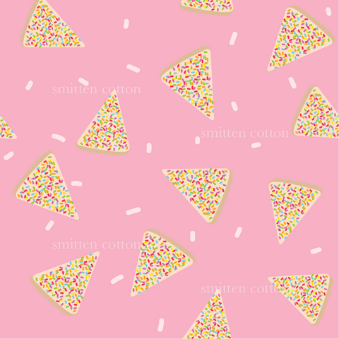 Fairy Bread Pink - Cotton Lycra Retail