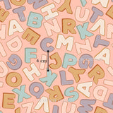 Alphabet- blush (Pre Order 17- 25 February)