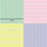 Colourblock Stripes (Pre Order 12- 20 Feb)