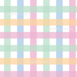 Pastel Gingham- (Imperfect) Cotton Woven Retail