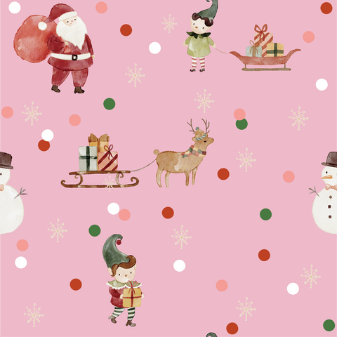 Santa's Helper Pink (Pre Order 10- 18 Oct)